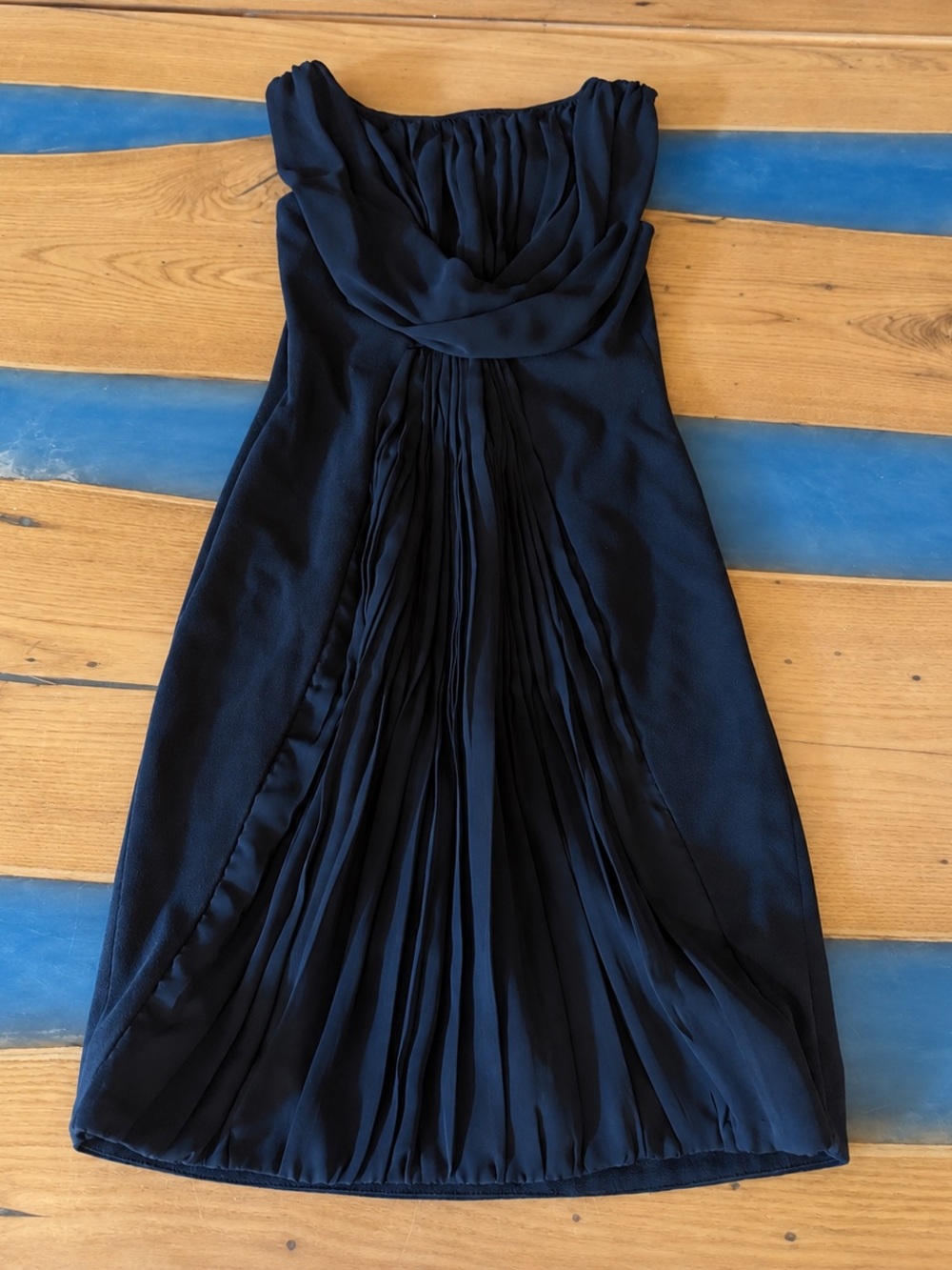 Adrianna Papell Pleated Cocktail Dress